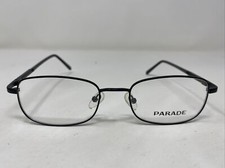 Parade Eyewear PRO1606 BLACK 52-20-140 Metal Full Rim Eyeglasses Frame J768