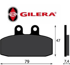 FRONT BRAKE PADS GILERA XRT 600 1988