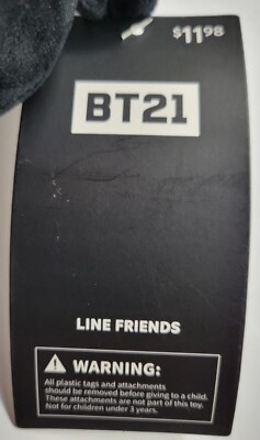 2023 Official BT21 Halloween Cooky BTS Jungkook Bag Clip Charm