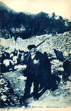 CORSE CORSICA - Type de Berger - Ancien costume du pays