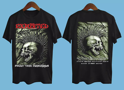 The Exploited Beat The Bastards Double Sided T Shirt Size S-5XL ET1056