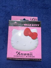 New Impressions Vanity Hello Kitty Kawaii Compact Mirror LED Light