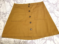 Old Navy A-Line Skirt Khaki Camel Cargo size 10