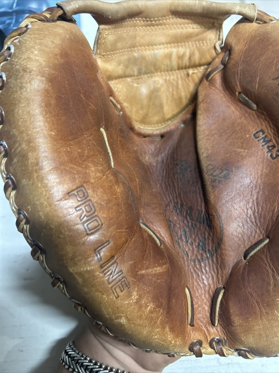 Vintage Nokona Professional Model Catchers Mitt CM43 Leather RHT