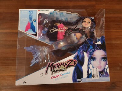 Mermaze Mermaidz Winter Waves Nera with COLOR CHANGING Fin Mermaid damaged box