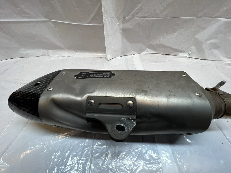 08-20 Yamaha Yzf R6 YOSHIMURA Y-Series Exhaust Pipe Muffler Slip On Can - Image 3 of 4