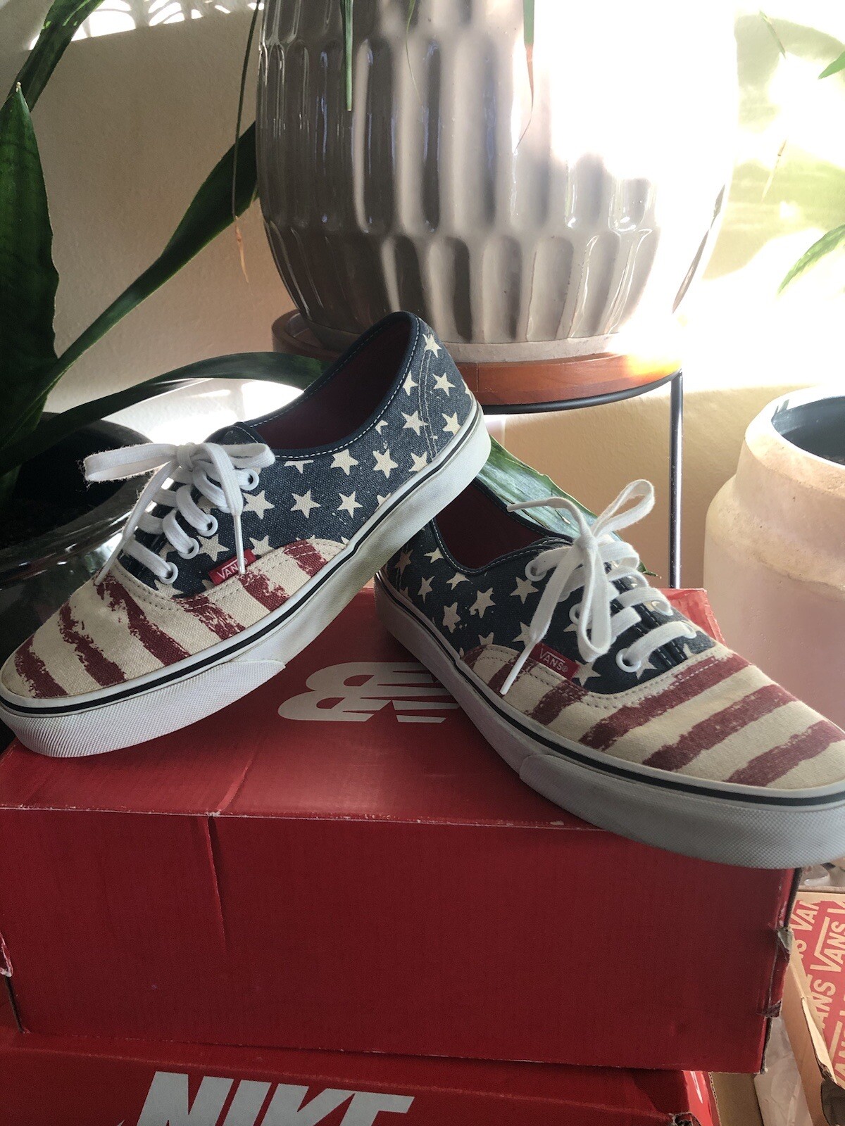 Size VANS Authentic Stars Stripes