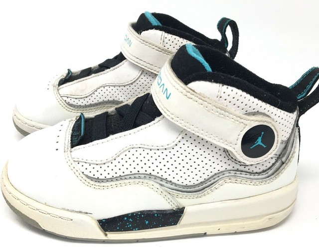 Nike Air Jordan Athletic Shoes Sneakers 453899101 Stealth White Toddler Sz 8C eBay