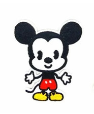 MICKEY MOUSE - RETRO VINTAGE DISNEY - Embroidered Iron On Patch
