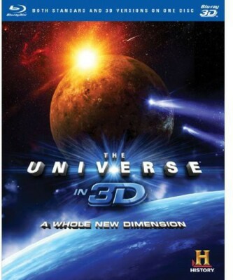 The Universe in 3d: a Whole New Dimension (Blu-ray 3D, 2011) SEALED