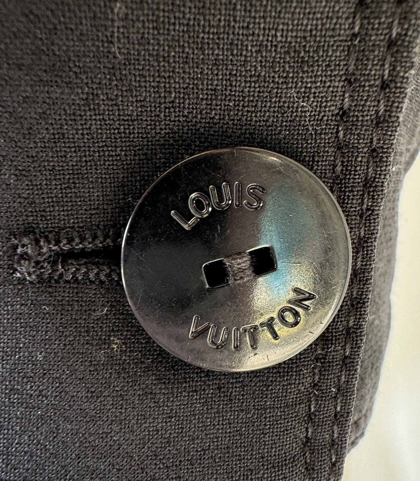 LOUIS VUITTON（LV） Louis Vuitton Uniforme Giacca Nera Lana Tg L (8 10)