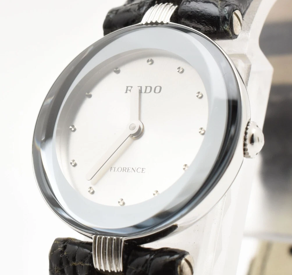 Rado Florence Classic Stainless Steel Case Polished Wristwatches