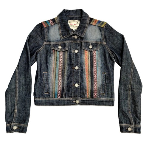 NEW Hot Kiss Denim Blue Jean Jacket 