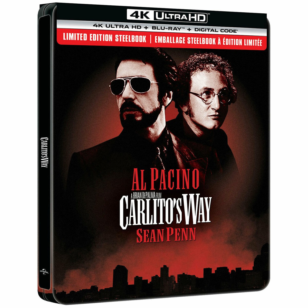 Carlito’s way 4K スチールブック　イタリア版 Carlito's Way 4K Best Buy STEELBOOK (4K+Blu-ray+Digital) Al