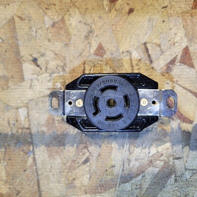 Bryant NEMA L21-20R Receptacle, 20A, 120/208V, Used
