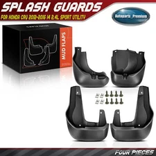 New Front & Rear Mud Flaps Splash Guards for Honda CR-V 2012 2013 2014 2015 2016