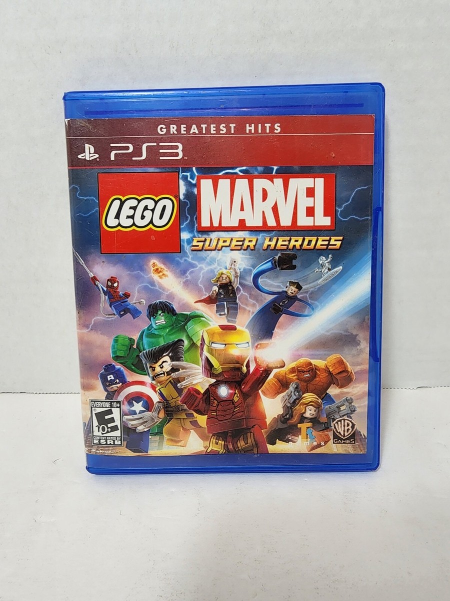 Lego Marvel Super Heroes PS3 PlayStation WB Games Iron Man Free Shipping