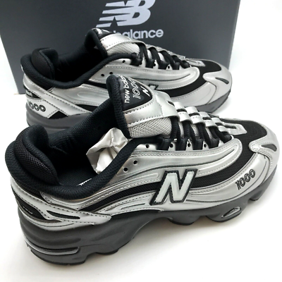 New Balance 1000 Grey Day 2025 M1000EGR Black Silver Men\'s Size 11 NIB New Balance 1000 Black Silver Metallic M1000EGR Mens New | eBay main image 3