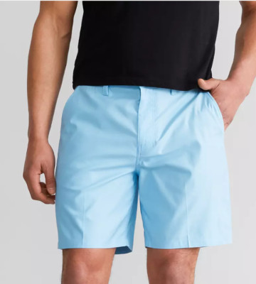 Hurley Men's Shorts DriBreathe 19'' Golf Shorts Sweat Wicking Fabric Light Blue