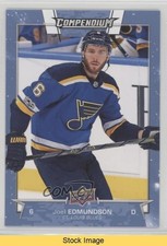 2017-18 Upper Deck Compendium Blue Joel Edmundson #779 READ 0cr