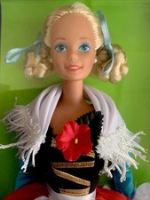 Barbie 1994 SE Dolls Of The World Collection German W/Stand 12698