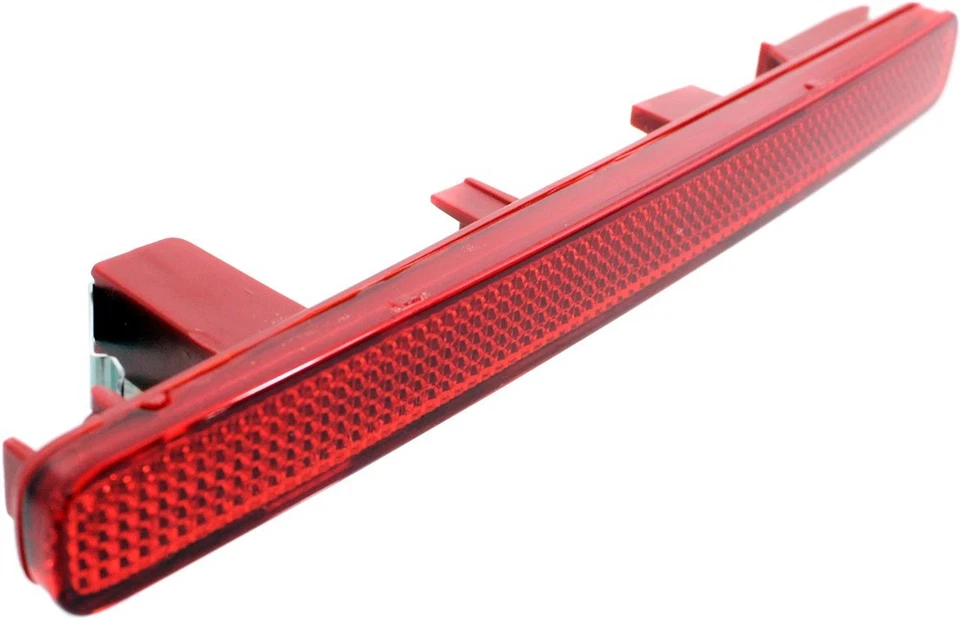 Refletor de para-choque dianteiro TSX 2009-2014, plástico vermelho direito AC1185100 - Imagem 3 de 4