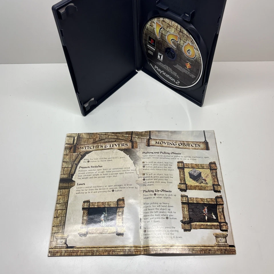 PS2 Ico Game (Sony PlayStation 2 2001) Complete with Manual Tested Authentic - Image 4 of 4