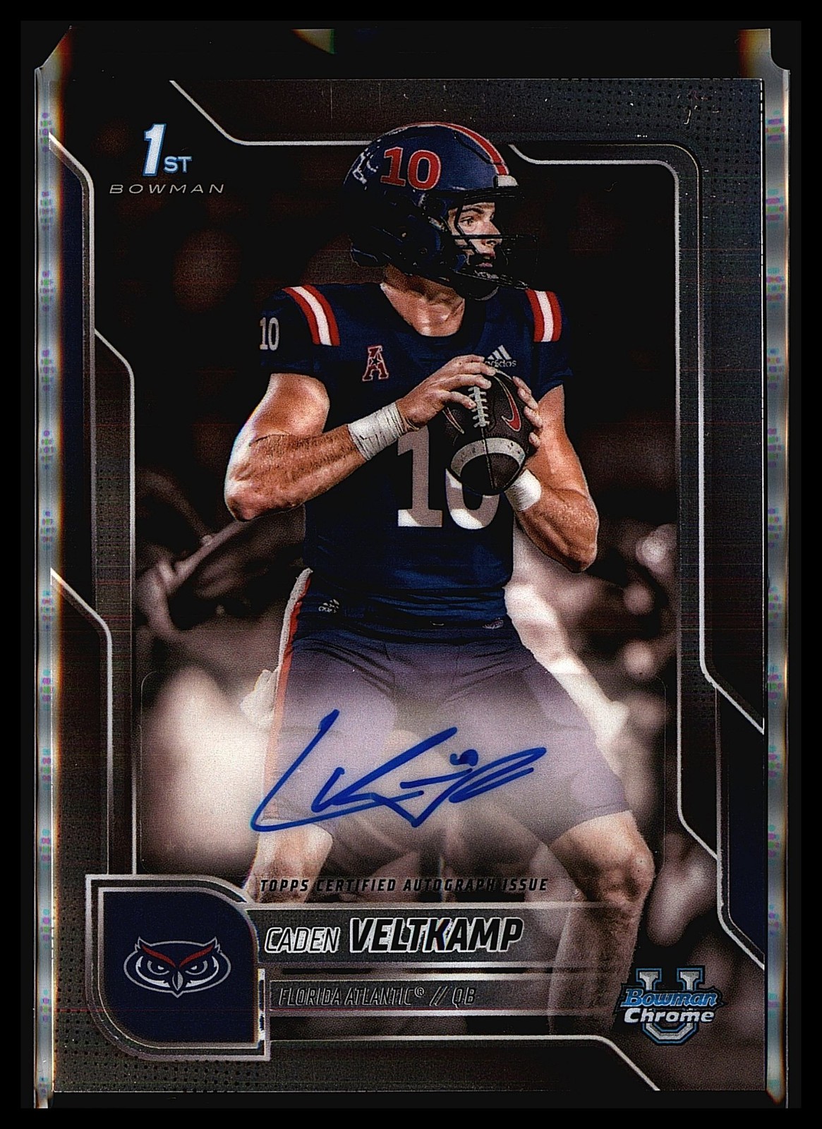(#BCA-CV) Caden Veltkamp 2025 Bowman University Chrome Prospect Autograph