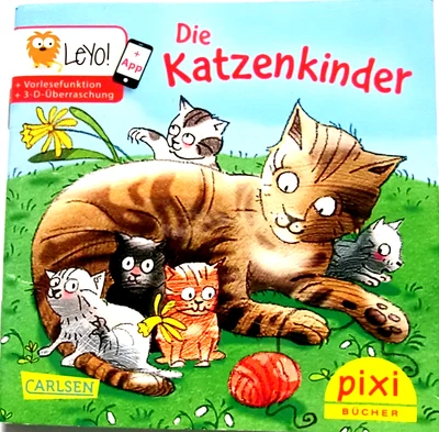 Pixi 2136-Die Katzenkinder -2. Aufl. 2016 - mit Hinweis auf Leyo! - Sammlung - - Bild 1 von 3