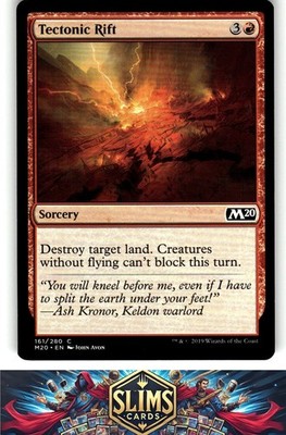 Magic the Gathering MTG Core Set 2020 Tectonic Rift #161 Buy 2 Get 1