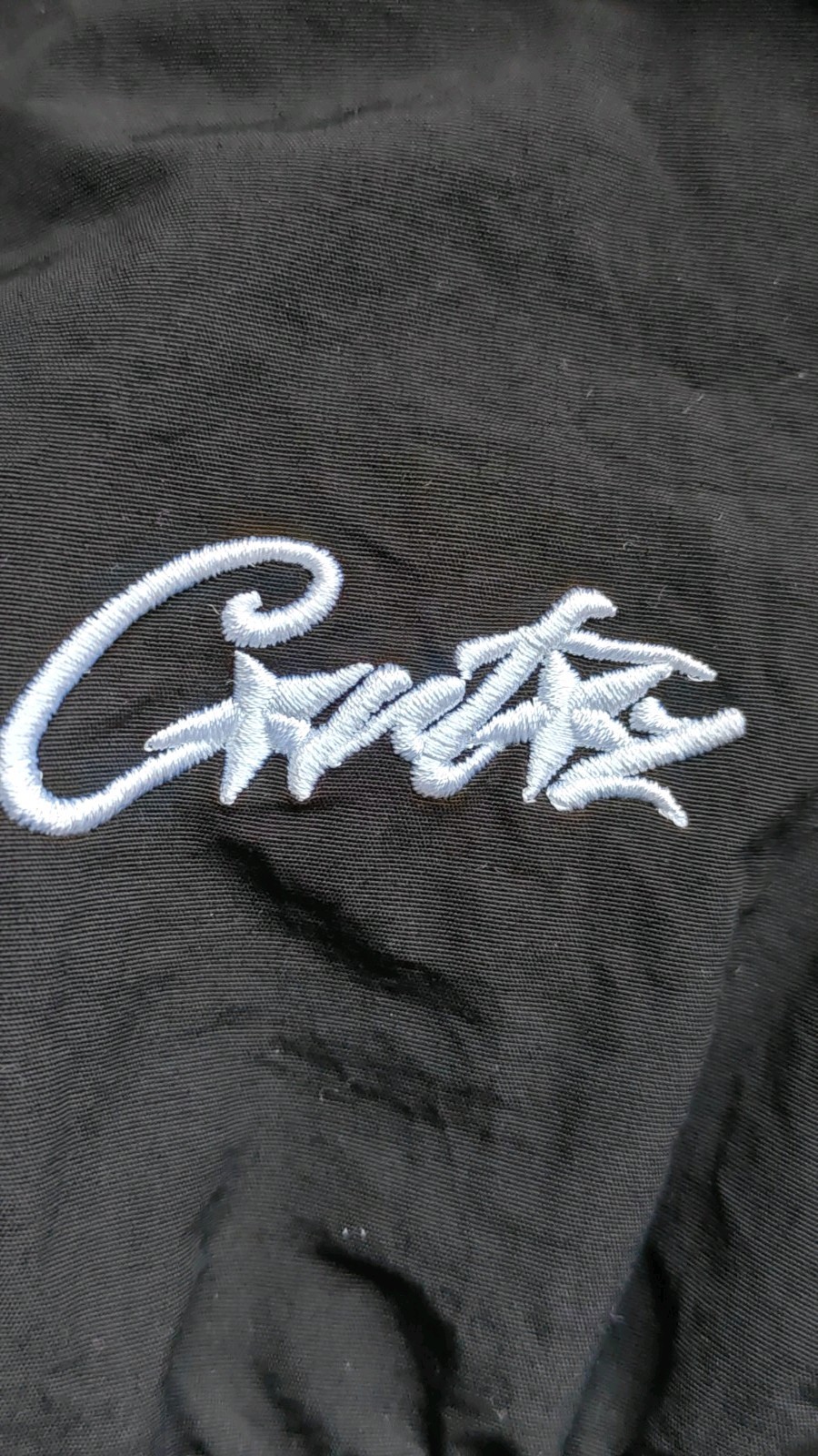 Corteiz Elitework Black Windbreaker Jacket Size M Very Rare image 4