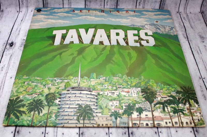 Tavares Sky High! (Vinyl LP, 1976) Capitol ST-11533 VG+ Original US Press