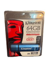 Kingston 64GB DataTraveler Vault Privacy 3.0 Managed Solution USB 3.0 - New