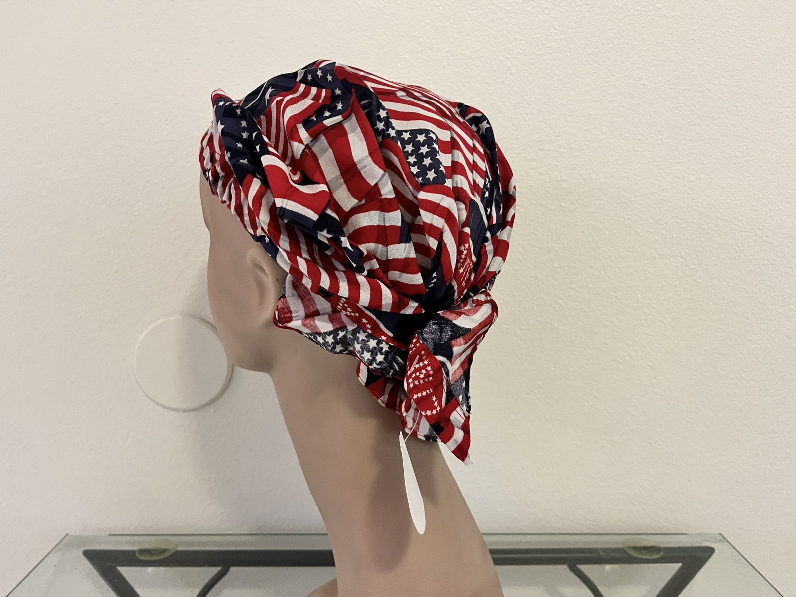 3 In 1 Bandana Mask Head Wrap Neck Scarf Mouth Cover Cotton Handkerchief