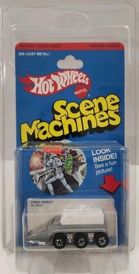 Hot Wheels 1979 Scene Machines Space Vehicle W/HTF protector