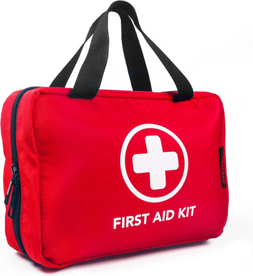 330 Piece First Aid Kit, Premium Waterproof Compact Trauma Medical Kits for Any