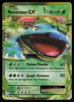 VENUSAUR EX 1/108 EX RARE EVOLUTIONS POKEMON NM/M | eBay