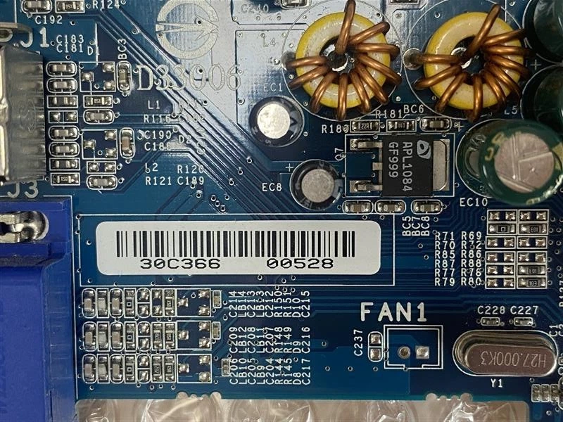 Gigabyte GV-N40128TE 128MB AGP GeForce MX 4000 Graphics Card - 30C366 - D33006 - Image 4 of 4