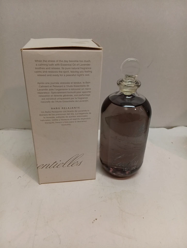 YVES ROCHER LAVENDER SOOTHING & RELAXING BATH ESSENTIAL OIL 150ml/5oz VINTAGE - Image 4 of 4