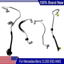 4x Turbo Coolant Hose Line For 2011-2018 Mercedes Cls550 Gl550 E550 S550 Gl450 4x Turbo Coolant Hose Line For 2011-2018 Mercedes Cls550 Gl550 E550 S550 Gl450