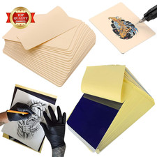 20PCS Tattoo Practice Skin with Transfer Paper Kit - Includes 5PCS Tattoo Practi