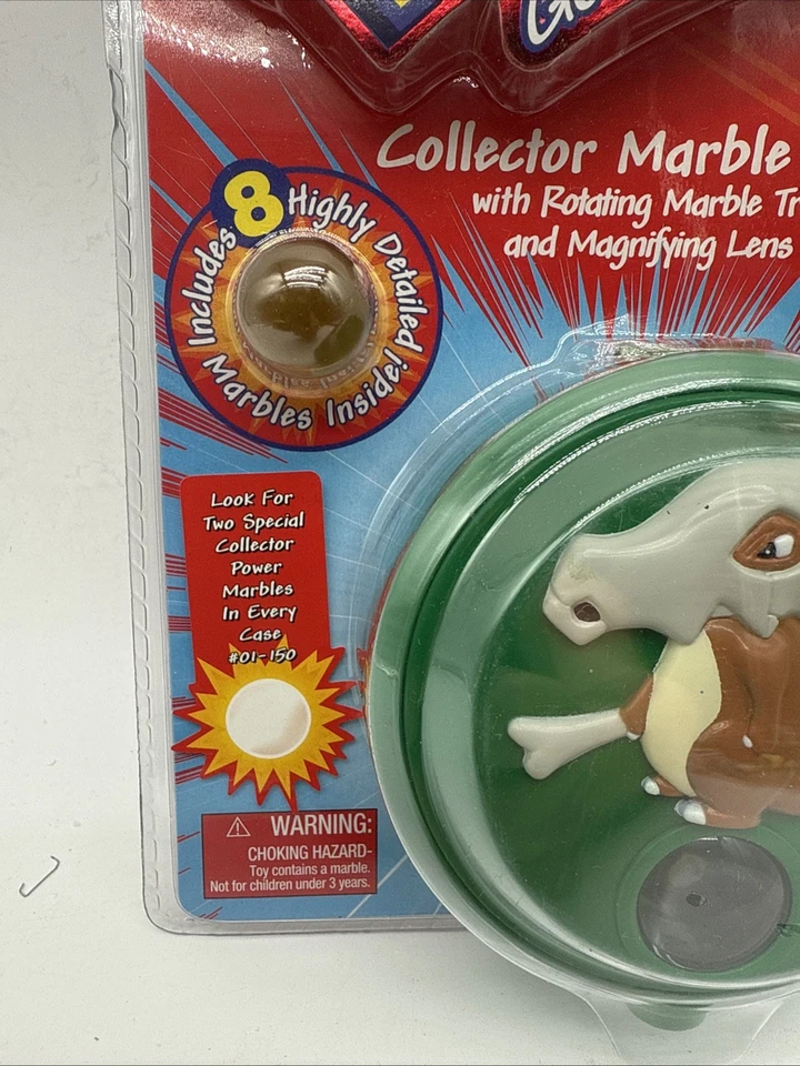 DE COLECCIÓN POKEMON 2000 CUBONE #104 MÁRMOL COLECCIONISTA ESTUCHE SELLADO NINTENDO Foto 3 de 4