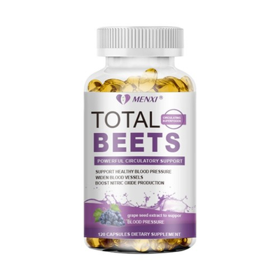 #ad #ad 120X Total Beets Blood Pressure Support Beet Root Capsules Circulation Support $12.83
