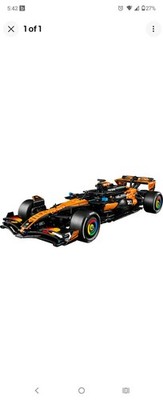 LEGO TECHNIC: McLaren MCL39 F1 Car 42228 Formula 1 Team Lando Oscar built 
