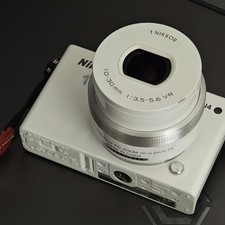 Nikon 1 J4 18.4MP Digital Camera White W/ 10-30 PD Zoom Lens English