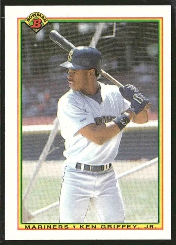 1990 Bowman Ken Griffey, Jr. #481 Seattle Mariners
