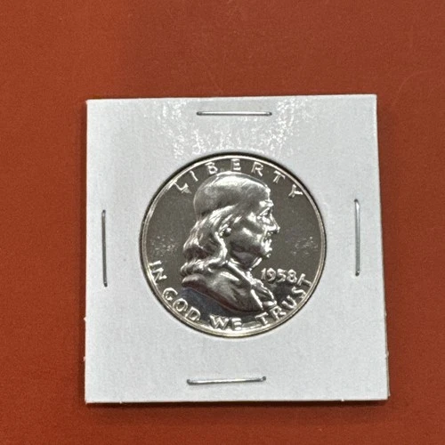 1958 Ben Franklin Proof Half Dollar