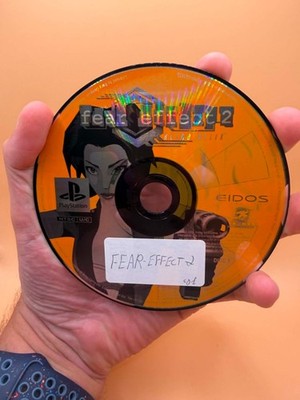 Fear Effect 2 Retro Helix Playstation PS1 Game Discs Only