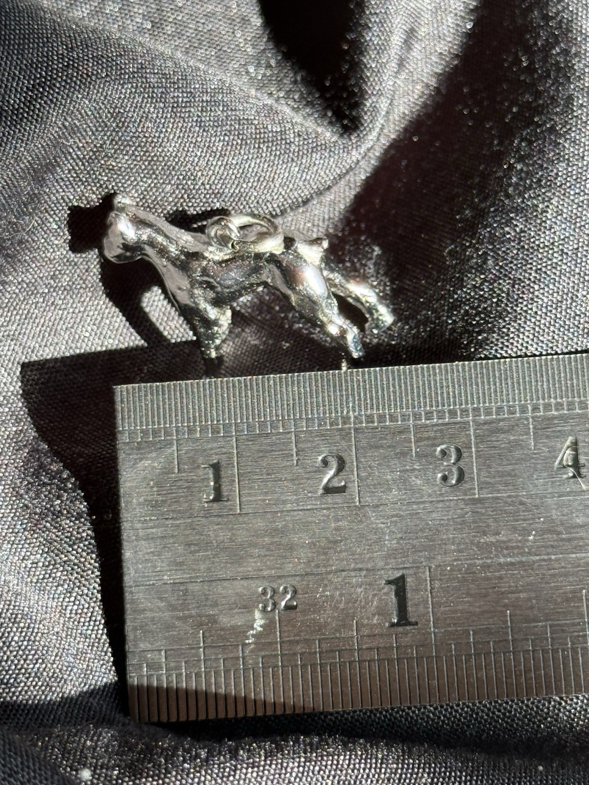 Handcrafted Solid 925 Sterling Silver Boxer Dog P… - image 2