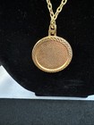 Vintage Masonic Temple Eastern Star Pendant Gold Tone 1776 24" Chain Necklace 76 — photo 3